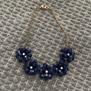 J-Crew Flower Necklace